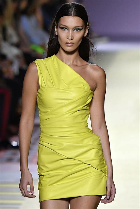 versace runway bella hadid|Bella Hadid fashion.